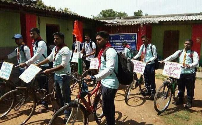 "swacha bharat sundar bharat cycle rally"