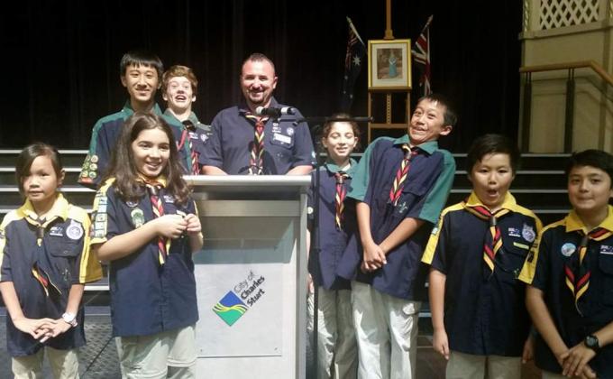 Australia day citizenship and awards ceremony 