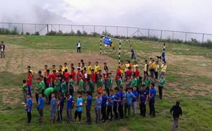 School leaders camp
