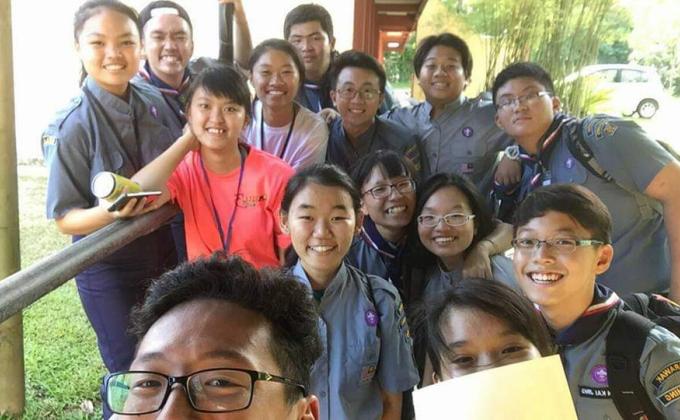 In this camp we do learn alot of scouting stuff and it was fun