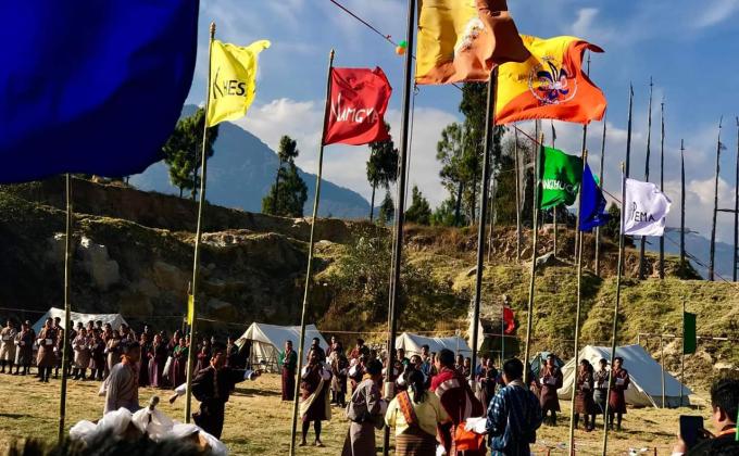 Facilitated regional scout camp 