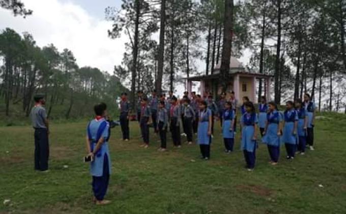 State Level Trekking Camp For Scouts and Guides.