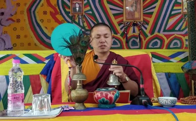 Riwo Sangchoe, Lungta, Tshogbum and throema (dudjom krodikali) recitation 