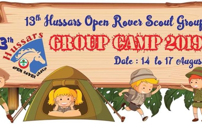 Group Camp 2019, 13th Hussars Open Rover Scout Group

