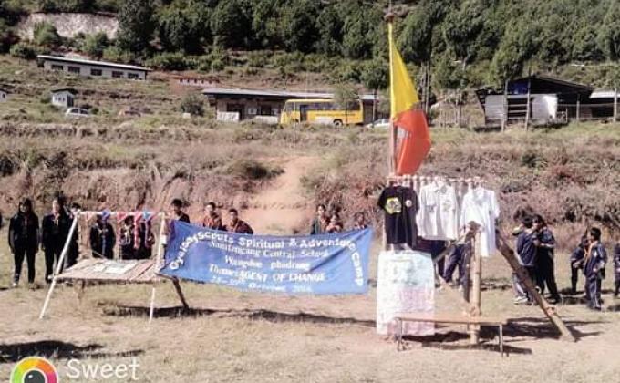 Gyalsay Scouts spiritual and adventure camp