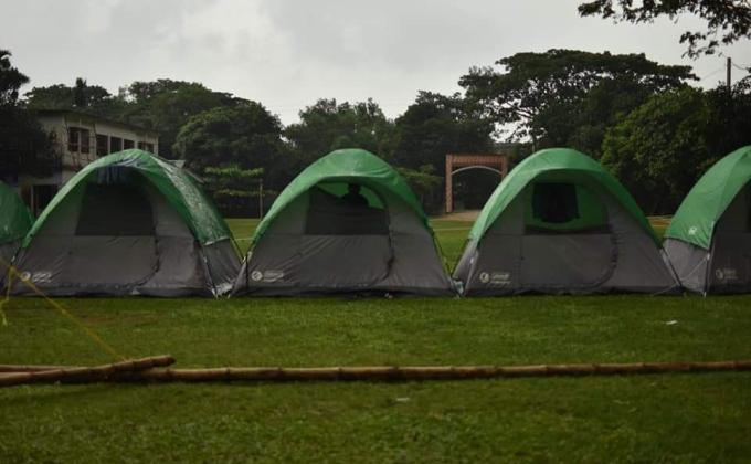 Investiture Camp of 13th Hussars Open Rover Scout Group