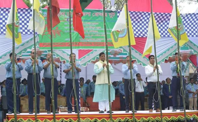 ষোড়শ ঢাকা জেলা রোভার মুট ২০১৯