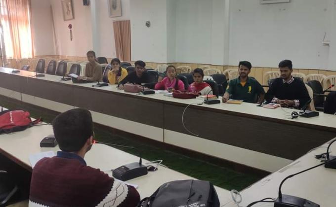 discussion and seminar session under RSL of unit,
