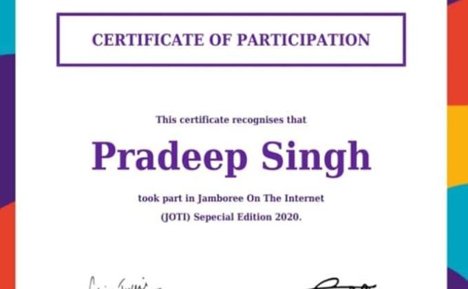 PROJECT-SANKALP , GROUP - D ,Challenge – #Special JOTI, 3 – 5 April 2020, BSG INDIA