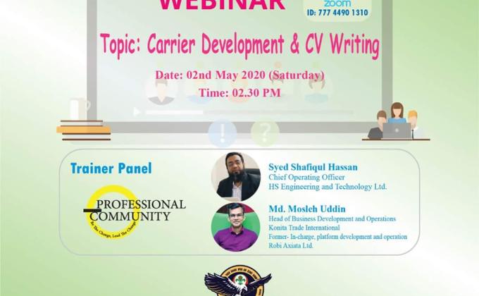 Training on Career Development and CV Writing  