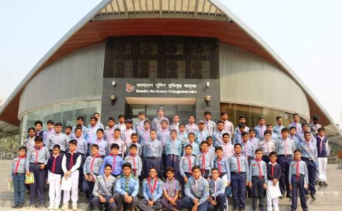 Annual Group Camp of Motijheel Govt. Boys' High School Scout Group 