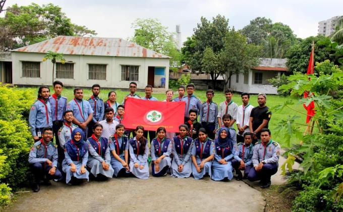 6th Group Camp & 10th Initiation Ceremony of Ekattur Open Scout Group