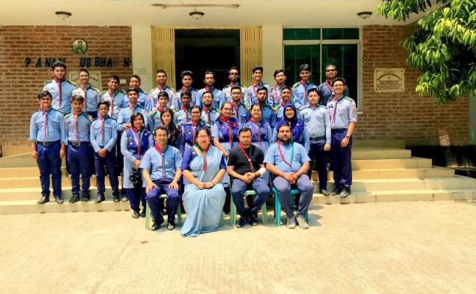 5th Group Camp & 9th Initiation Ceremony of Ekattur Open Scout Group 