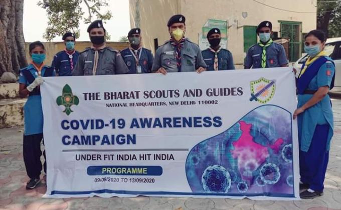 Covid-19 Awareness Camping