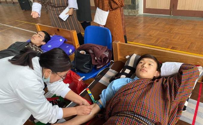 Blood donation camp
