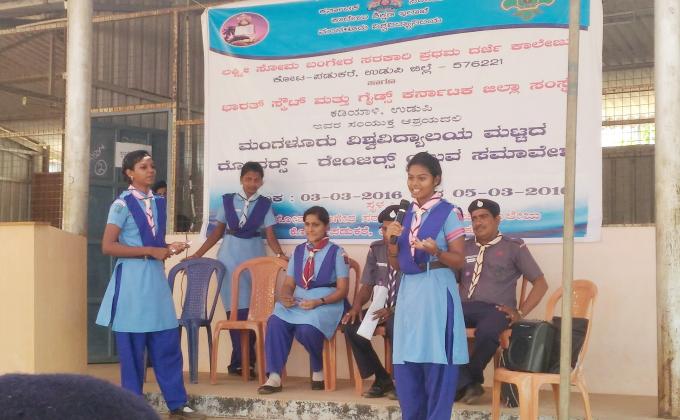 Mangalore University level youth meet camp