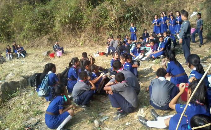 Kolasib District Unit Level night Hike and Camp 