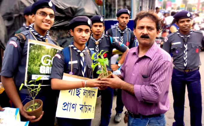 "One Plant One Life" (Plant Donation Ceremony 2015)