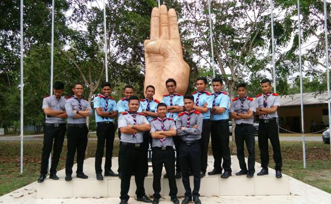 Rover Investiture Ceremony