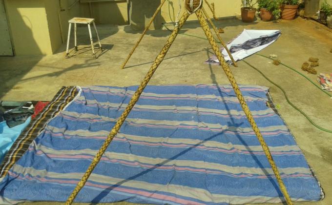 Improvised shelter pratise 