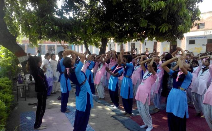 Yoga awareness camp