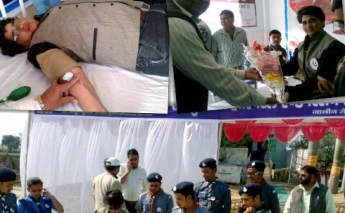 Awareness  for Blood donation and Voting 
