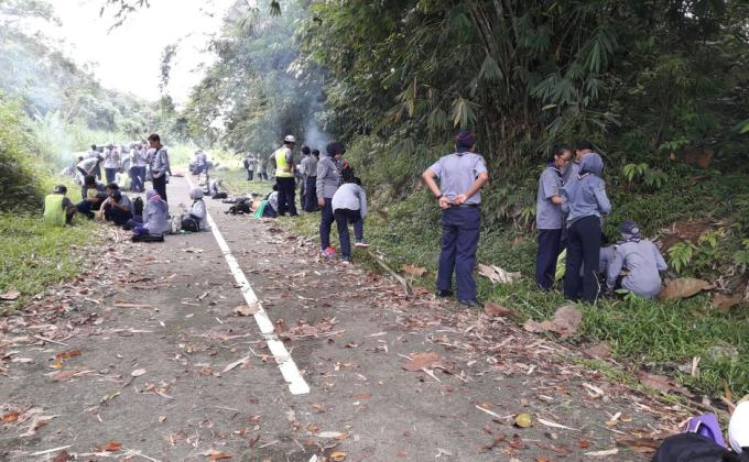 perkhemahan skim lencana pengakap muda dan remaja