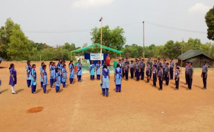 SHARADA VIDYALAYA* the Bharat scouts and guides* adventure camp 