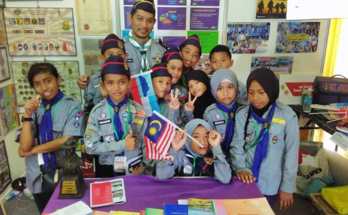 Scout Booth in conjunction with Youth Day Celebration and Sabah Scout Peace Camp, Sabah, Malaysia 2017