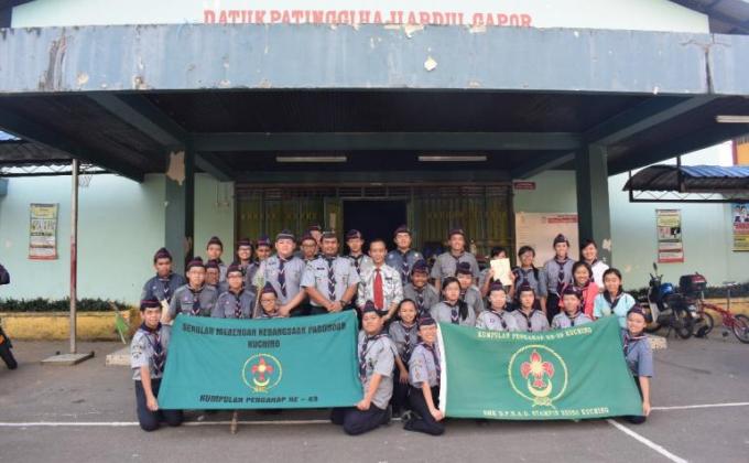 39th scout group combine with 43th scout group to do the usaha camp. we learn alot of new things
