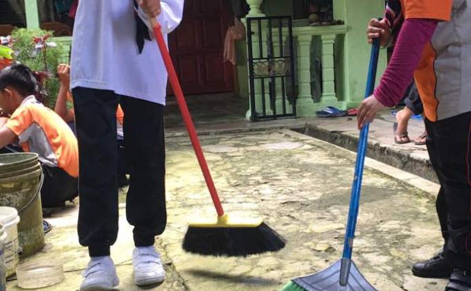 HELPING HAND PROGRAMME ON SCOUT SCARF DAY