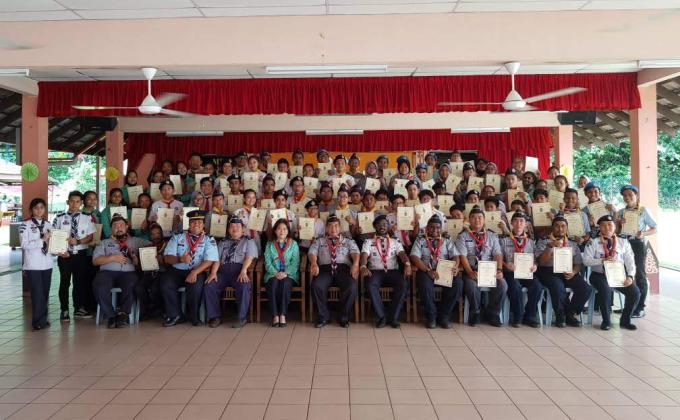 Youth Scout Usaha Badge Camp