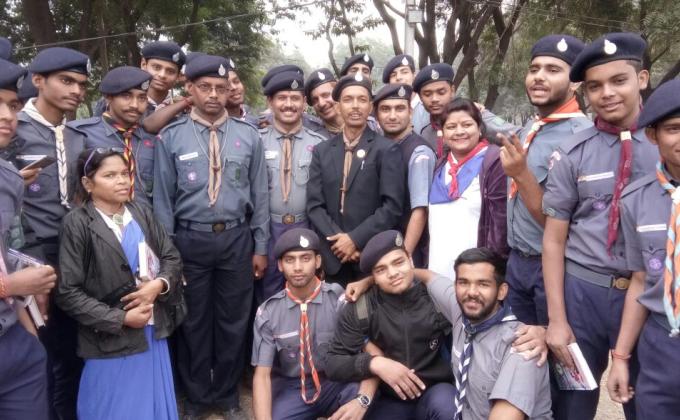 2nd Rashtrapati scout testing camp.