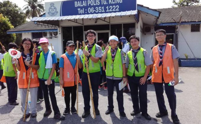 62nd , 17th Petaling & 7th Fort sea scouts joint venture camp