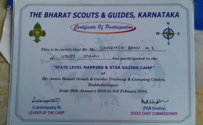 State level Mapping and Star Gazing Camp 2018 Banglore Karnataka INDIA.
