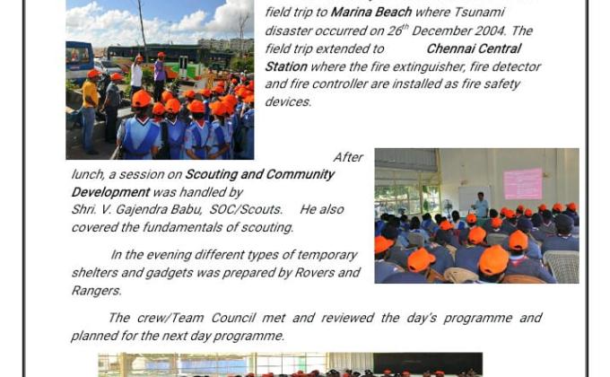 A STATE LEVEL COURSE ON STEPS TO BE TAKEN FOR DISASTER MANAGEMENT