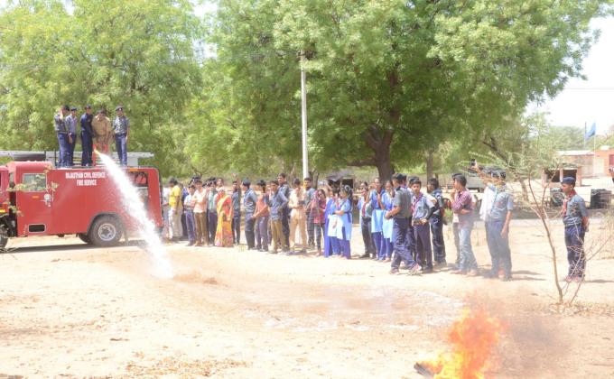Disaster management training camp
