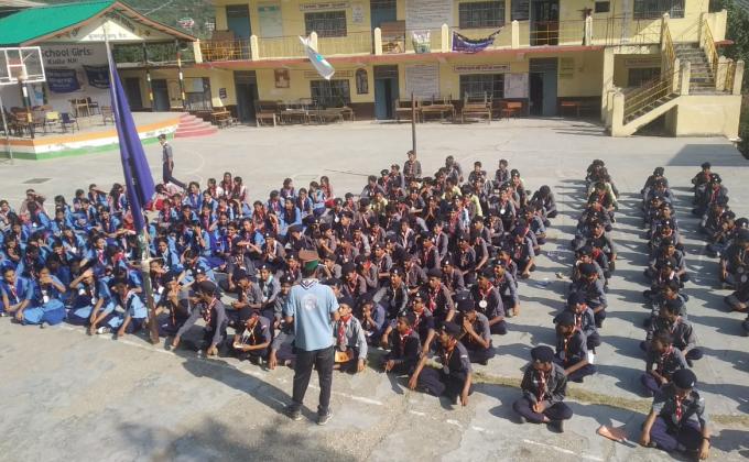 Tritiya Sopan Testing Camp Bharat Scouts and Guides District Association Kullu