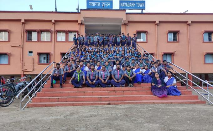  SWACHH BHARAT ABHIYAN AT JAGANNATH TEMPLE @ NYAGARH TOWN (ODISHA) #2 143 K 