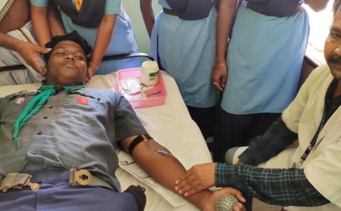 BLOOD DONATION CAMP