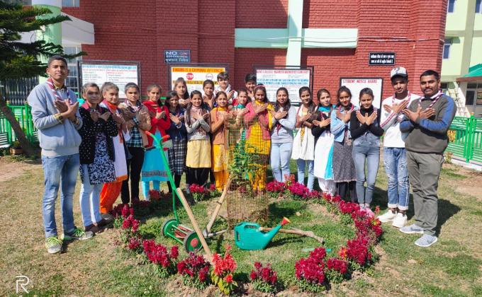 CAMPUS BEAUTIFICATION IN GC NAGROTA BAGWAN