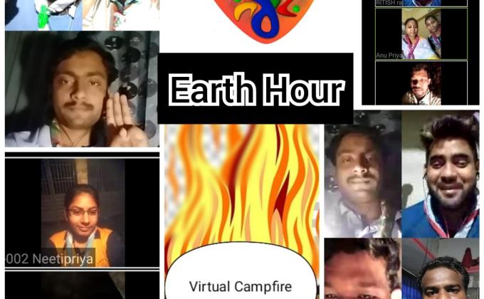 SANKALPGROUP-C) Earth HourChallange-2 #virtualcampfire