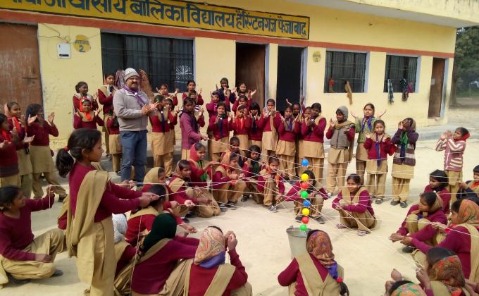 Special camp for Guides in KGBV Harngtinganj