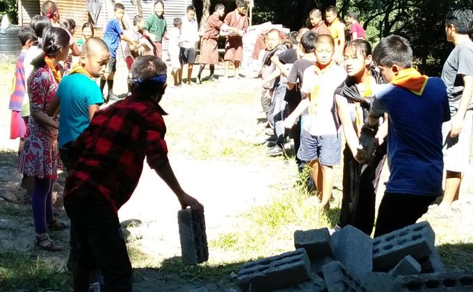Community service at Phulahari Goenpa