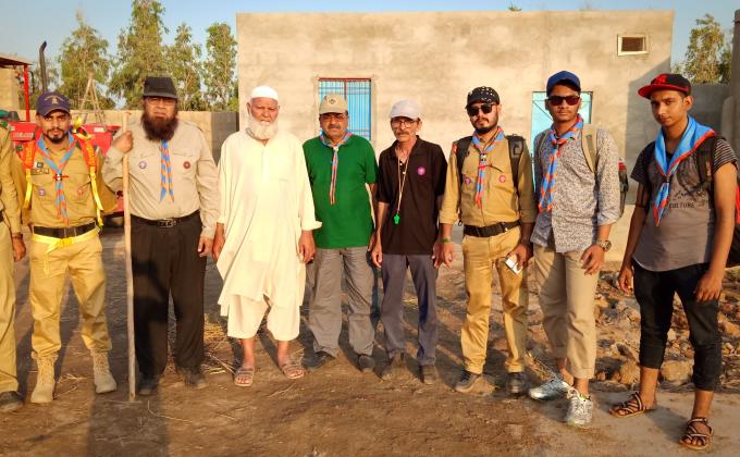 Rovers Over night camping at Gharo, Sultanabad Pakistan