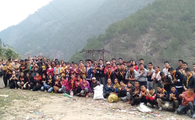 clean camping for celebrated earth hour