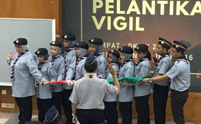 Istiadat Pelantikan Kelana & Kem Vigil, Level 100 (Sidang 2016/17)