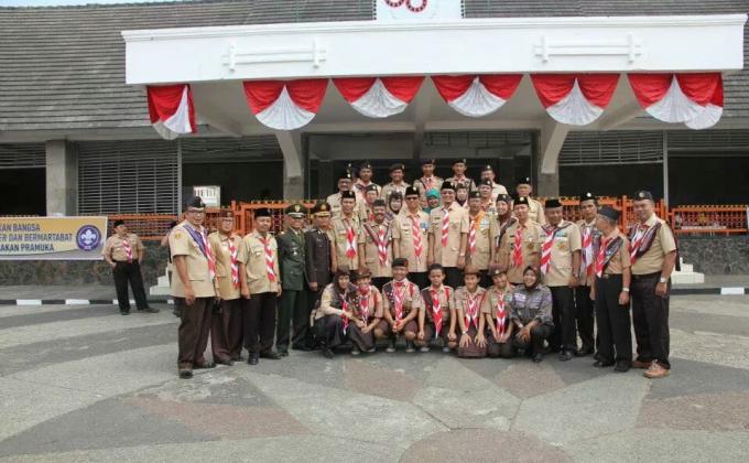 Upacara Ulang Tahun Gerakan Pramuka Ke-52