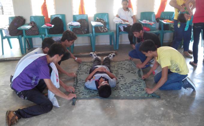 campus basic first aid training