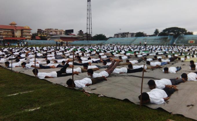 State Level Yoga Awarnes Camp. 